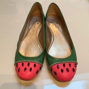 Kate Spade watermelon flats